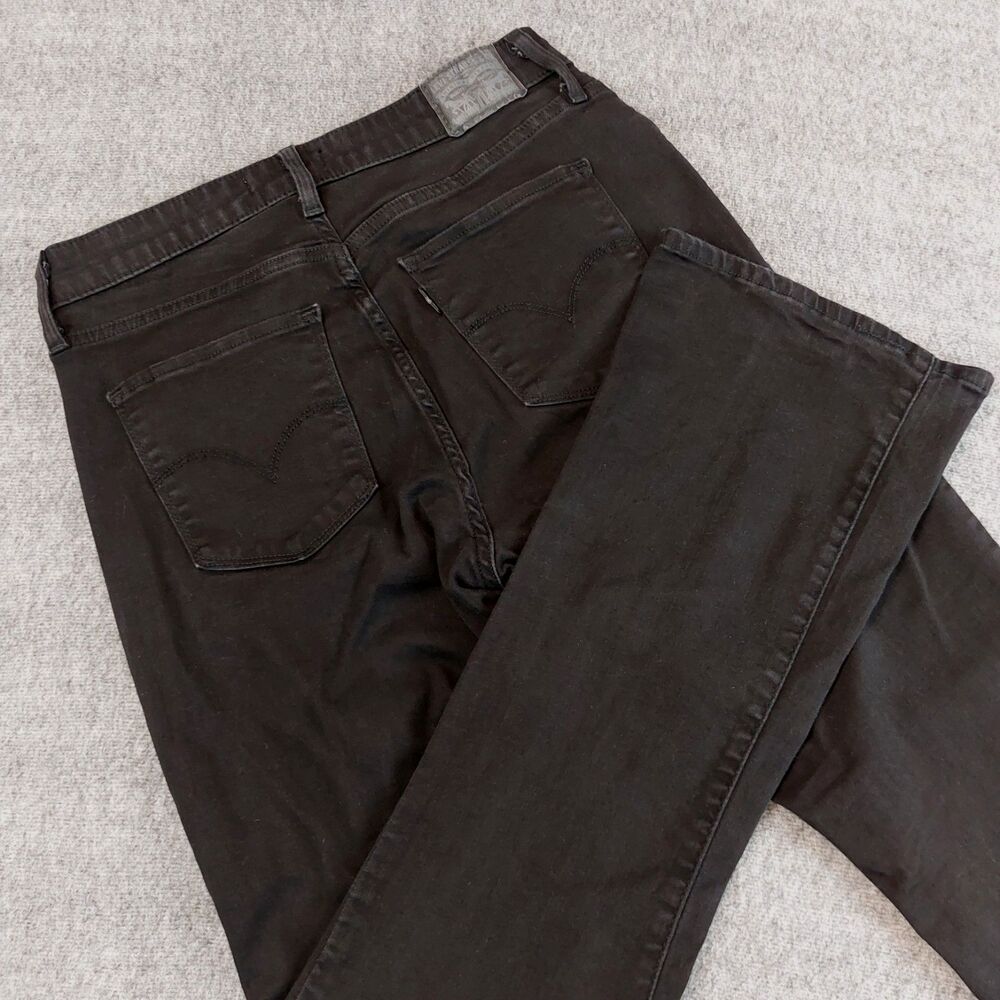 Levis 725 High Rise Bootcut Jeans Women's Size 31x30 (Fit 29x29.5) Black